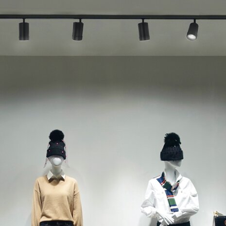 Spectrum LED Railspot PAVA BASIC - 20W - CCT 3000K/4000K/6000K - 111 lm/W - 20-45° Bundel - IP20 - RA80 | 84x136x185mm - Zwart - 3-fase Spectrum LED Railspot PAVA BASIC - 20W - CCT 3000K/4000K/6000K - 111 lm/W - 20-45° Bundel - IP20 - RA80 | 84x136x185mm - Zwart - 3-fase