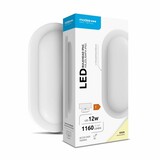 Modee OP=OP LED Bulkhead - 12W 1160lm - 4000K 840 - 195x94x38mm - IP65 - Wit