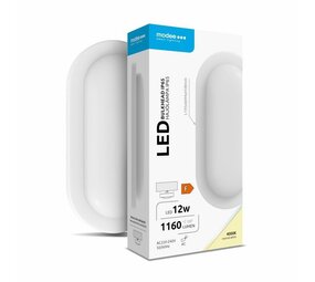 Modee LED Bulkhead - 12W 1160lm - 4000K 840 - 195x94x38mm - IP65 - Wit Modee LED Bulkhead - 12W 1160lm - 4000K 840 - 195x94x38mm - IP65 - Wit