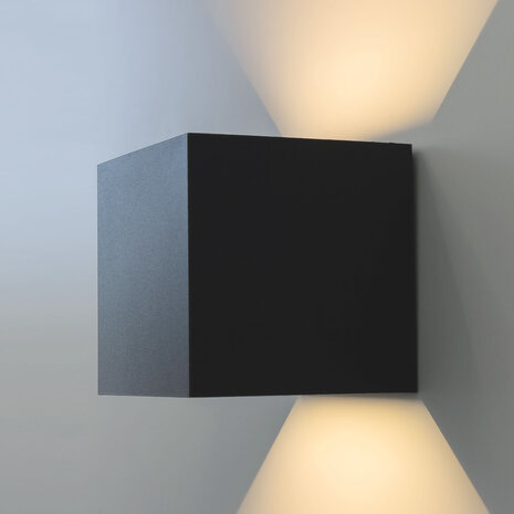 Modee LED Wandlamp - 6W 515lm - 4000K - IP65 - 100x100x100mm Modee LED Wandlamp - 6W 515lm - 4000K - IP65 - 100x100x100mm