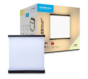Modee LED Wandlamp - 8W 680lm - 4000K - IP65 - 120x120x92mm Modee LED Wandlamp - 8W 680lm - 4000K - IP65 - 120x120x92mm