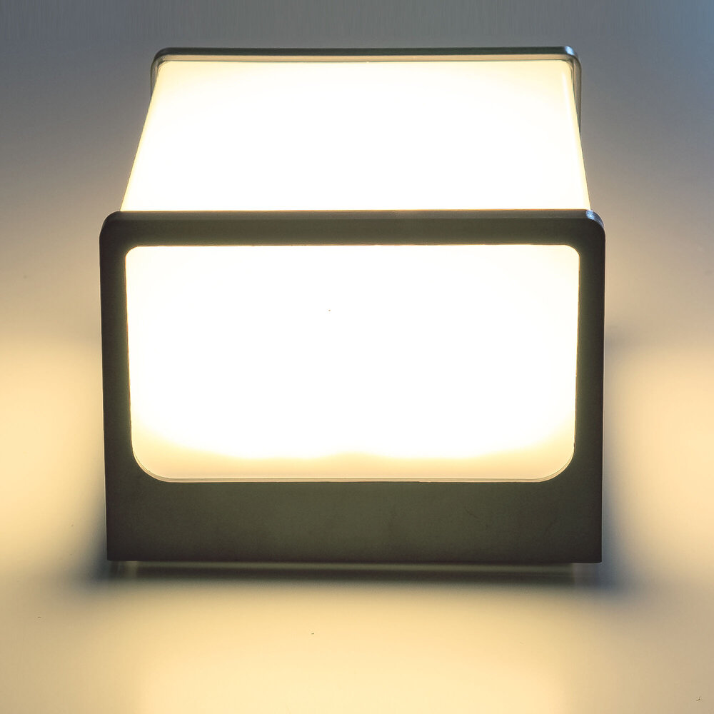 Modee LED Wandlamp - 8W 680lm - 4000K - IP65 - 120x120x92mm Modee LED Wandlamp - 8W 680lm - 4000K - IP65 - 120x120x92mm