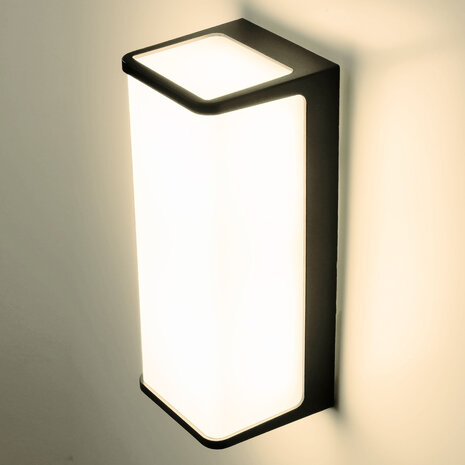 Modee LED Wandlamp - 10W 840lm - 4000K - IP65 - 200x85x80mm