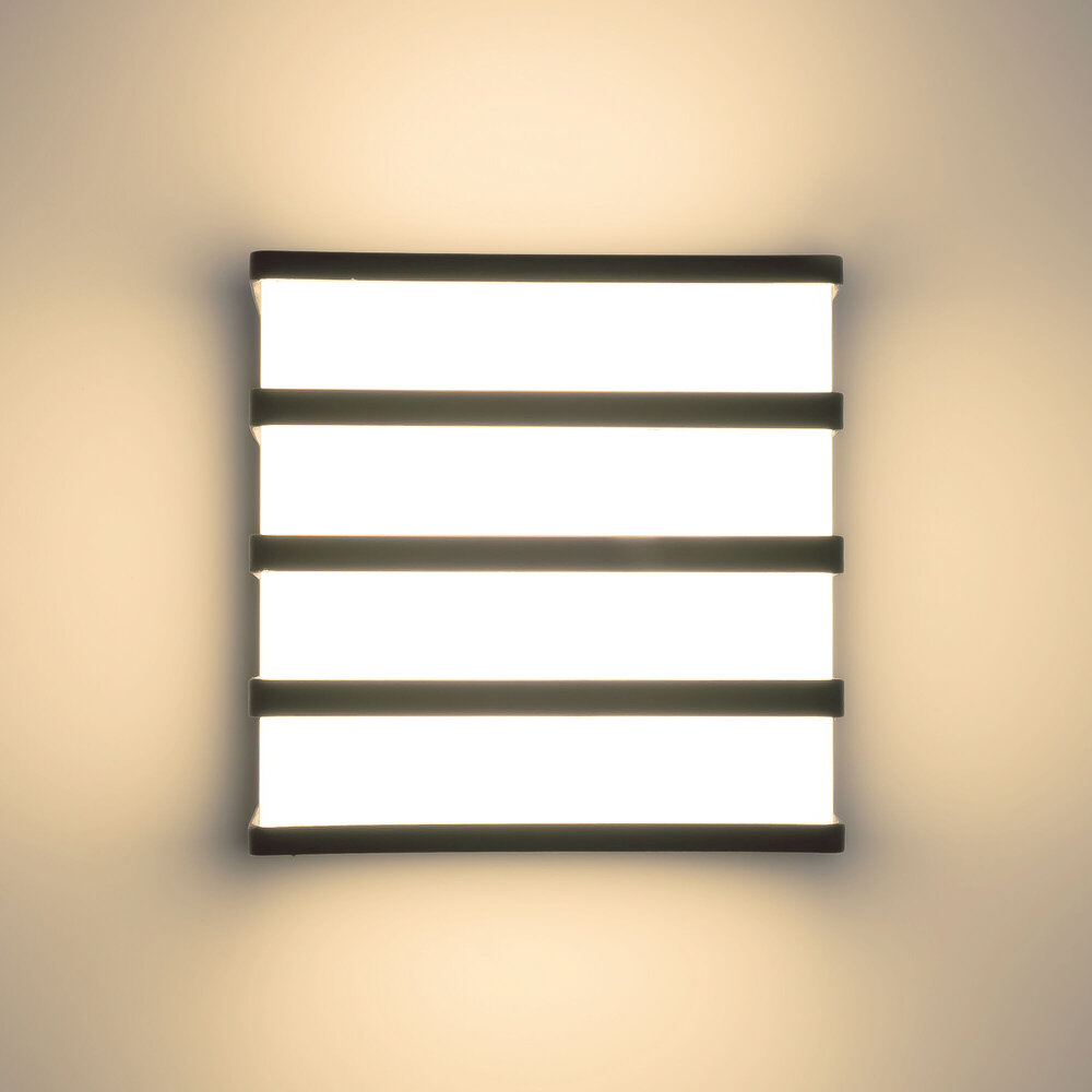 Modee LED Wandlamp - 8W 610lm - 4000K - IP65 - 120x120x92mm Modee LED Wandlamp - 8W 610lm - 4000K - IP65 - 120x120x92mm