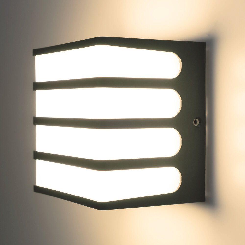 Modee LED Wandlamp - 8W 610lm - 4000K - IP65 - 120x120x92mm Modee LED Wandlamp - 8W 610lm - 4000K - IP65 - 120x120x92mm