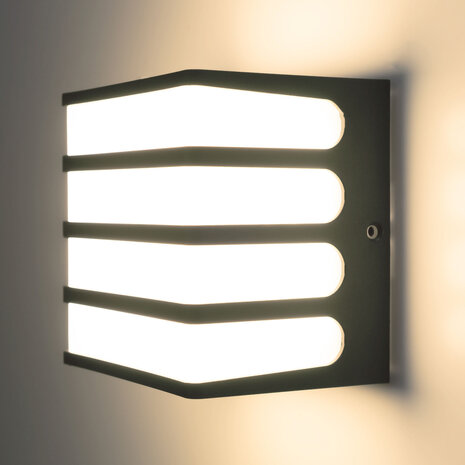 Modee LED Wandlamp - 8W 610lm - 4000K - IP65 - 120x120x92mm Modee LED Wandlamp - 8W 610lm - 4000K - IP65 - 120x120x92mm