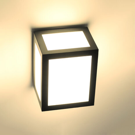Modee LED Wandlamp - 12W 880lm - 4000K - IP65 - 160x108x130mm Modee LED Wandlamp - 12W 880lm - 4000K - IP65 - 160x108x130mm