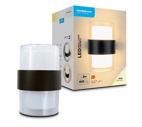 Modee LED Wandlamp - 8W 840lm - 4000K - IP44 - 105x95x135mm Modee LED Wandlamp - 8W 840lm - 4000K - IP44 - 105x95x135mm