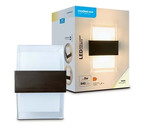Modee LED Wandlamp - 8W 840lm - 4000K - IP44 - 105x95x135mm Modee LED Wandlamp - 8W 840lm - 4000K - IP44 - 105x95x135mm
