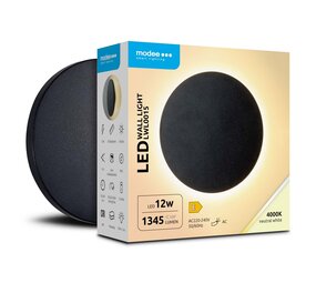 Modee LED Wandlamp - 12W 1345lm - 4000K - IP65 - 160x60mm