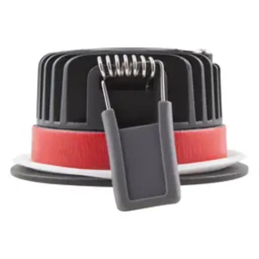 Ledvance LED inbouwspot - 8W 930 PS Dimbaar - IP65 - Zwart | Waterdicht en Fire Rated Aluminium verlichting dimbaar