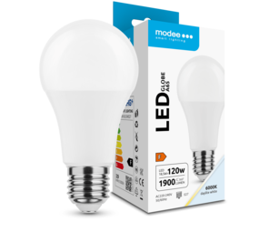 Modee LED Lamp - E27 A60 - 18,5W 1900lm - 6000K - PVC Modee LED Lamp - E27 A60 - 18,5W 1900lm - 6000K - PVC