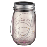 Modee LED Solar Lamp Glazen Lantaarn- 3000K Warm wit - DS005