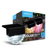 Modee LED Solar Wandlamp -  RGB Multikleur - WS109 - 2 stuks Modee LED Solar Wandlamp -  RGB Multikleur - WS109 - 2 stuks