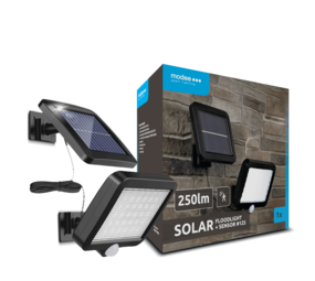 Modee LED Solar Wandlamp met bewegingssensor - 9000K Daglicht - 250lm - WS125 Modee LED Solar Wandlamp met bewegingssensor - 9000K Daglicht - 250lm - WS125