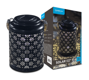 Modee LED Solar Lamp - 3000K Warm wit - 26x17x17cm - LT005B Modee LED Solar Lamp - 3000K Warm wit - 26x17x17cm - LT005B
