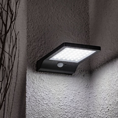 Modee LED Solar Wandlamp - 12000K Daglicht - 300lm - WS107 Modee LED Solar Wandlamp - 12000K Daglicht - 300lm - WS107