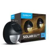 Modee OP=OP LED Solar Wandlamp - 6000K Daglicht - WS101 - 2 stuks Modee OP=OP LED Solar Wandlamp - 6000K Daglicht - WS101 - 2 stuks