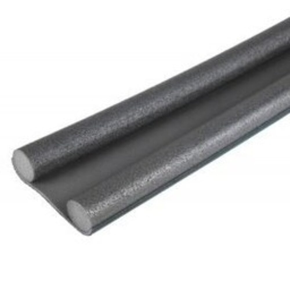 LCB Dubbele Deurtochtstopper - Tochtrol onder Deur - 95cm Zwart LCB Dubbele Deurtochtstopper - Tochtrol onder Deur - 95cm Zwart