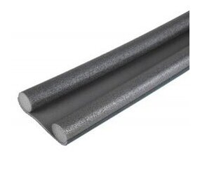 LCB Dubbele Deurtochtstopper - Tochtrol onder Deur - 95cm Zwart LCB Dubbele Deurtochtstopper - Tochtrol onder Deur - 95cm Zwart