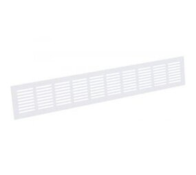 Ellen Plintrooster Alu 600x80MM Wit Ellen Plintrooster Alu 600x80MM Wit