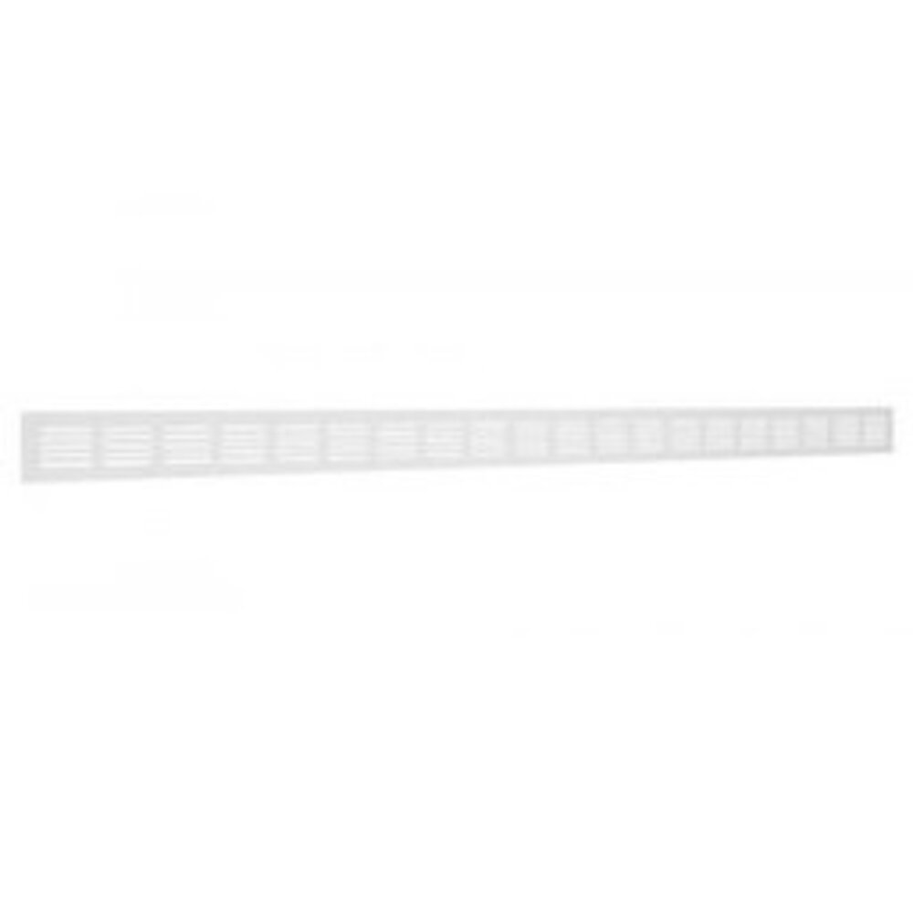 Ellen Alu Plintrooster 1000x60MM Wit Ellen Alu Plintrooster 1000x60MM Wit