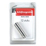 schijfmagneet voor bevestigen radiatorfolie ( seperate verpakking 12st )