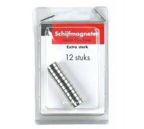 schijfmagneet voor bevestigen radiatorfolie ( seperate verpakking 12st ) schijfmagneet voor bevestigen radiatorfolie ( seperate verpakking 12st )