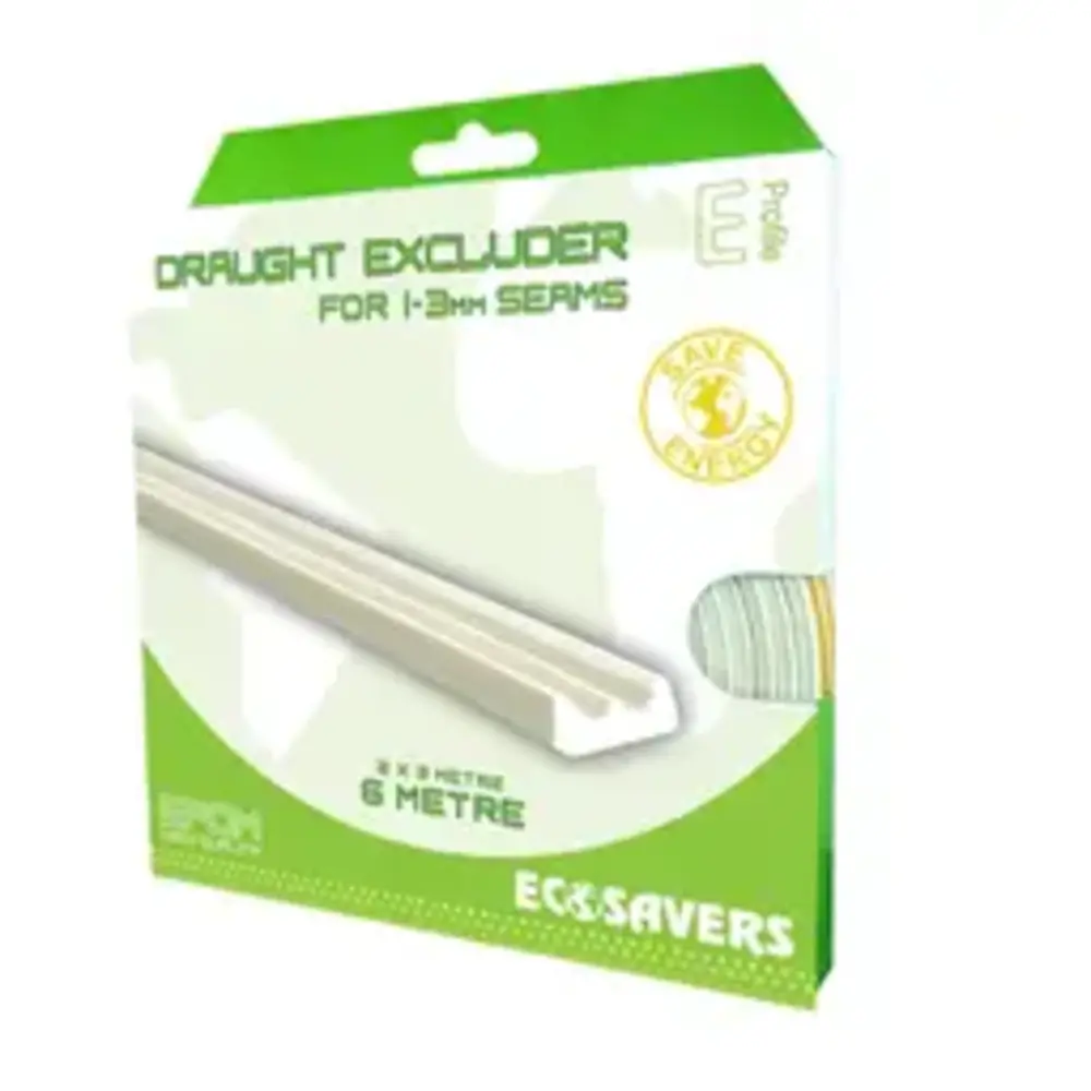 Tochtband E-profiel I 1 tot 3 mm - rol van 6 meter Tochtband E-profiel I 1 tot 3 mm - rol van 6 meter