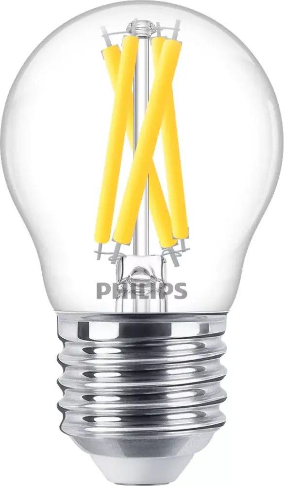 Philips LED Lamp - Master LED E27 - Kogel Filament Helder - 3.5W 470lm - 922-927 Dim To Warm - Dimbaar