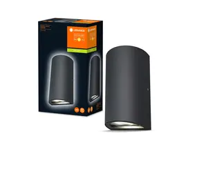 Ledvance LED Wandlamp | 12W | 700 lumen | 3000K | IP54 | Antraciet | Up & Down Light | Ledvance LED Wandlamp | 12W | 700 lumen | 3000K | IP54 | Antraciet | Up & Down Light |