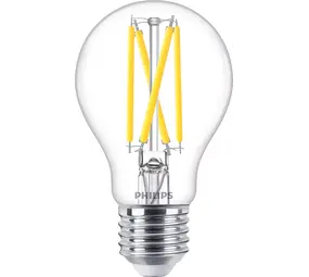 Philips LED Lamp - E27 Master - Peer Filament Helder - 5.9W 806lm - 922-927 Dim To Warm - Beste Kleurweergave - Dimbaar Philips LED Lamp - E27 Master - Peer Filament Helder - 5.9W 806lm - 922-927 Dim To Warm - Beste Kleurweergave - Dimbaar