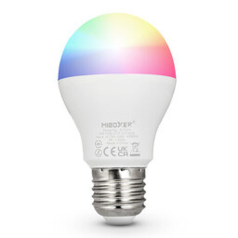 Miboxer LED Lamp E27 - 6W - RGB+CCT | MIBOXER Miboxer LED Lamp E27 - 6W - RGB+CCT | MIBOXER
