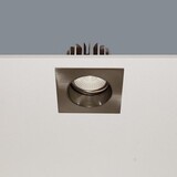 Inbouwspot VENICE 2708 - LED 8W - 810lm - 2700K - CRI 83 - 36° Bundel - IP44 - Dimbaar - Aluminium - Ø68mm Zaagmaat - Mat Staal/Wit/Zwart
