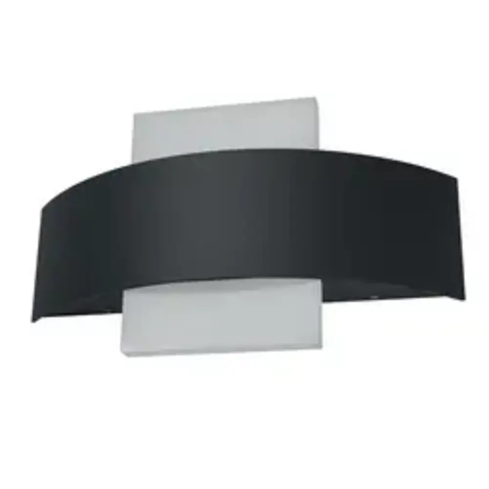 Ledvance LED Wandlamp - Endura Stijl Shield - Donker Grijs - 11W 410lm - 3000K Warm Wit Ledvance LED Wandlamp - Endura Stijl Shield - Donker Grijs - 11W 410lm - 3000K Warm Wit