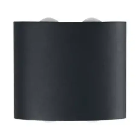 Ledvance LED Wandlamp - Endura Stijl Updown Deco - Donker Grijs - 11W 550lm - 3000K Warm Wit Ledvance LED Wandlamp - Endura Stijl Updown Deco - Donker Grijs - 11W 550lm - 3000K Warm Wit