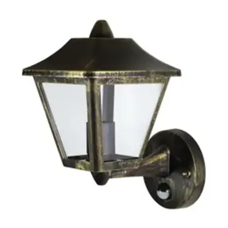 Ledvance LED Wandlamp - Endura Classic Traditioneel Patina - E27 - Goud | Bewegings- en lichtsensor Ledvance LED Wandlamp - Endura Classic Traditioneel Patina - E27 - Goud | Bewegings- en lichtsensor
