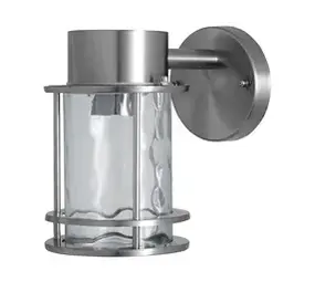 Ledvance LED Wandlamp - Endura Classic - Staal - E27 | Down Ledvance LED Wandlamp - Endura Classic - Staal - E27 | Down