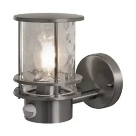 Ledvance LED Wandlamp - Endura Classis - Staal - E27 | Up - Bewegings- en lichtsensor Ledvance LED Wandlamp - Endura Classis - Staal - E27 | Up - Bewegings- en lichtsensor