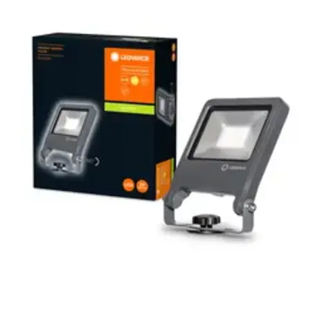 Ledvance LED Breedstraler - Endura Spike - Zwart - 20W 1700lm - 3000K Warm Wit Ledvance LED Breedstraler - Endura Spike - Zwart - 20W 1700lm - 3000K Warm Wit