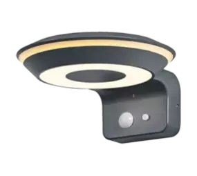 Ledvance LED Wandlamp - Endura Style Solar Glow - 3.6W 180lm - 3000K Warm Wit | Bewegings- en Lichtsensor