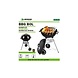 Benson Barbecue Ø 44 cm - Zwart - Met Wielen & Deksel Benson Barbecue Ø 44 cm - Zwart - Met Wielen & Deksel