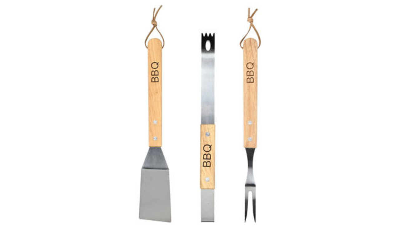 Benson  3-Delige BBQ Barbecueset – Tang, Spatel en Vork​