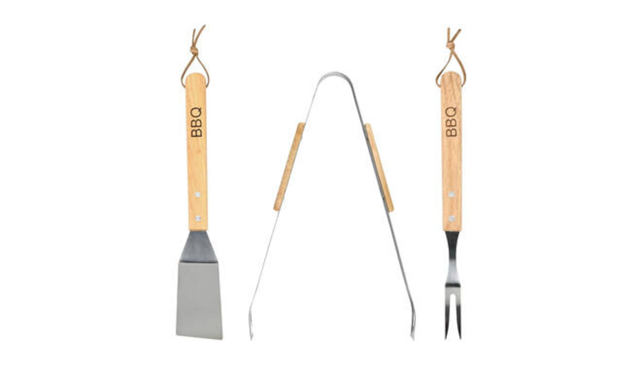 Benson  3-Delige BBQ Barbecueset – Tang, Spatel en Vork​