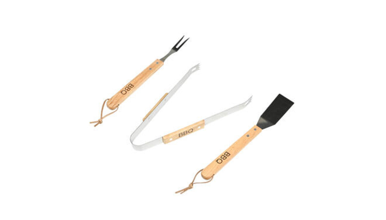 Benson  3-Delige BBQ Barbecueset – Tang, Spatel en Vork​