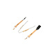3-Delige BBQ Barbecueset – Tang, Spatel en Vork 3-Delige BBQ Barbecueset – Tang, Spatel en Vork