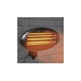 Elektrische Infrarood Wandverwarming - 2000W - 3 Warmtestanden - Zwart​