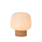 Lucide LED Tafellamp - ANSTON - Ø22cm – Opaal Glas – E14 Fitting – Geschikt voor LED – Binnenverlichting – Moderne Woonkamerlamp Lucide LED Tafellamp - ANSTON - Ø22cm – Opaal Glas – E14 Fitting – Geschikt voor LED – Binnenverlichting – Moderne Woonkamerlamp