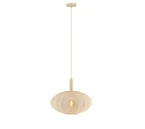 Lucide LED Hanglamp - CORINA - Ø 50 cm - 1xE27 - Crème - Dimbaar - Geschikt voor LED - Verstelbare Hoogte - Modern Design - 40W - 230V - Woonkamer Lucide LED Hanglamp - CORINA - Ø 50 cm - 1xE27 - Crème - Dimbaar - Geschikt voor LED - Verstelbare Hoogte - Modern Design - 40W - 230V - Woonkamer