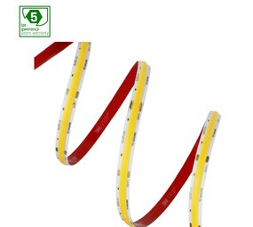 Spectrum LED Strip 5 Meter 24V - 3500lm - COB - 5W/m - 960 Daglicht Wit | 10mm - IP20 - Beste Kleurweergave